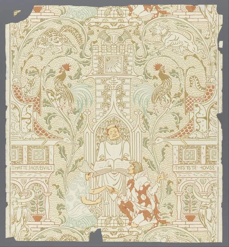 ジャックが建てた家 by ウォルター・クレイン 油絵複製販売