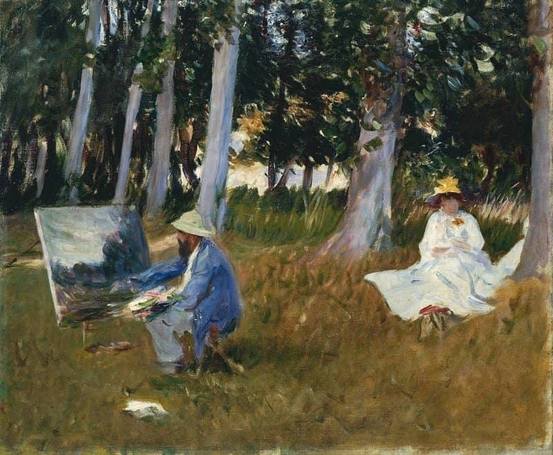 額装絵画 ビッグアート クロード・モネ作 「Vetheuil sur 気軽 Seine 1880」