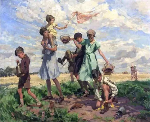 Crianças Blackberry antes de 1945