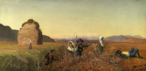 Barn i den romerska Campagna