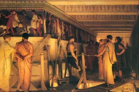 Phidias Parthenon Athenessa