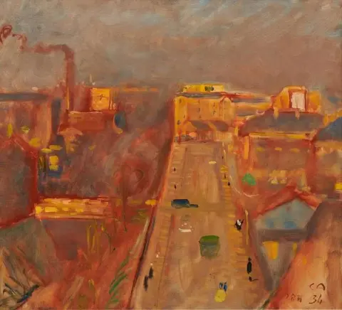 Morgenstimmung Paris 1934