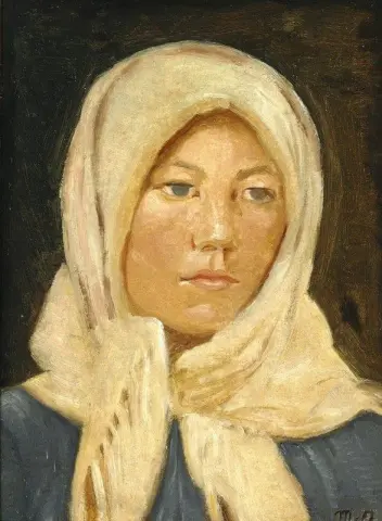 Een jonge vrouw uit Skagen