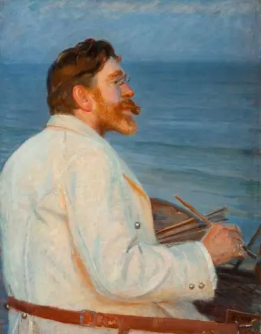 ملاحظة. لوحة Kr Yer على S Nderstrand