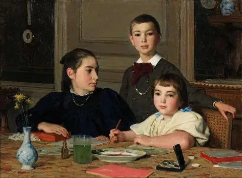 Die Zaeslin-Geschwister 1896