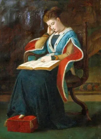 读书的女人 1864