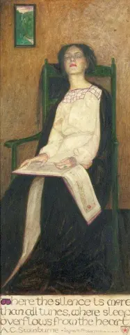 Der stillheten er mer enn alle melodier der søvnen renner over fra hjertet 1902