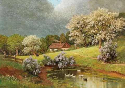 Fruhlingslandschaft ميت إنتن