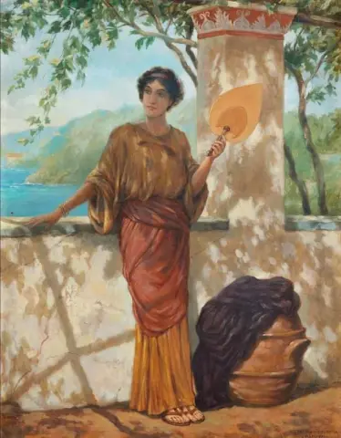 발코니에서 1898