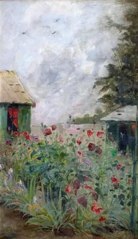 Blommande Vallmo 1896