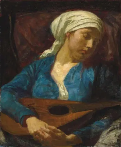 Mandolinspelaren 1918