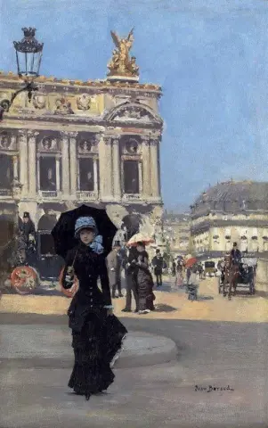 Vor der Oper