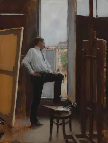 Im Studio Paris 1880