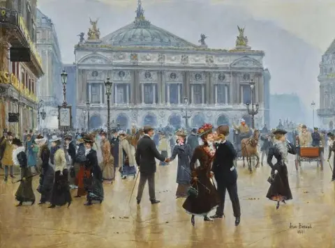 Die Ankunft der Midinetten 1901