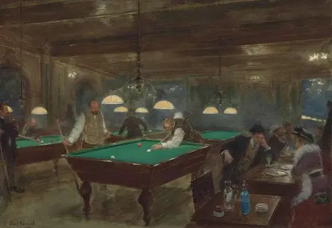 Das Billardspiel