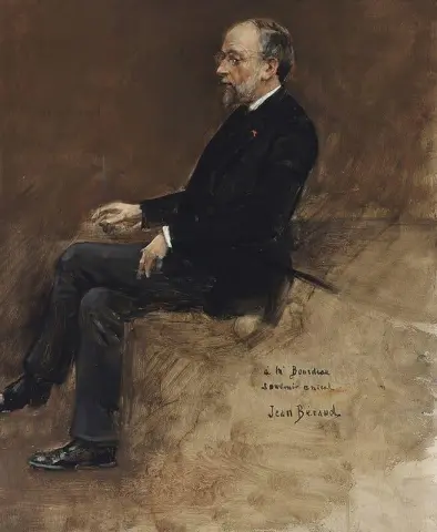 Porträt von Hippolyte Taine 1889