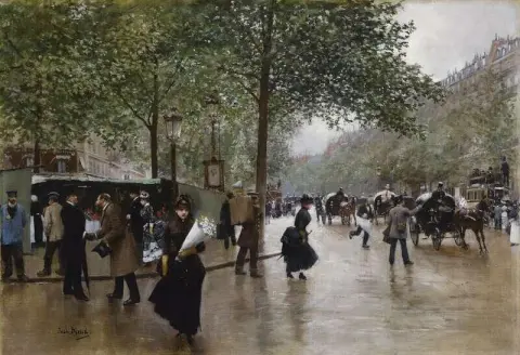 Auf den Grands Boulevards