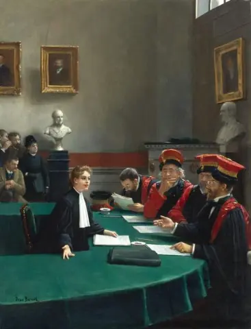 Die Doktorandenjury ca. 1926