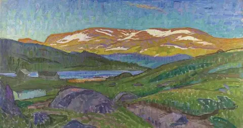 Landskap Fr N Gjendesheim 1910