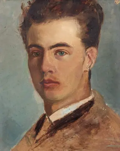 Zelfportret als jonge man