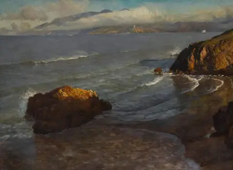 Toegang tot Golden Gate ca. 1872