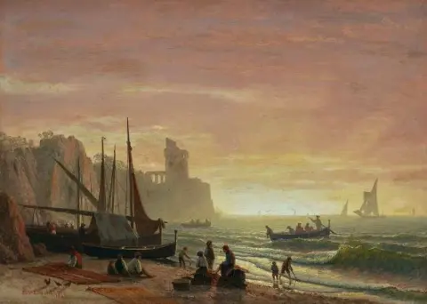 De vissersvloot 1862