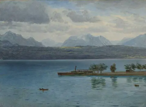 Westelijke rivierscène