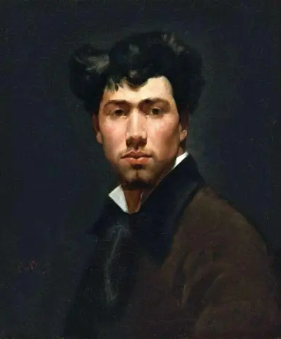 Retrato de un joven ca 1867-70