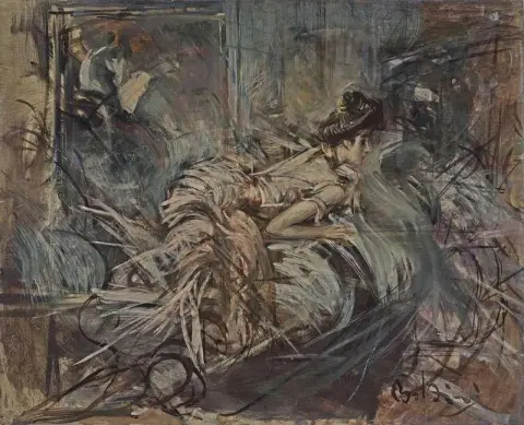 El modelo del artista
