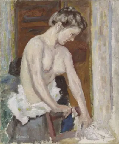 Mulher de peito nu, cerca de 1906-07