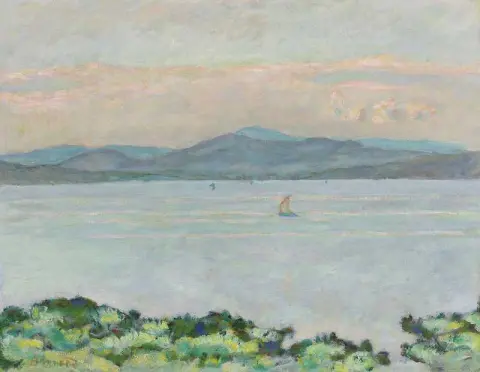 La Napoule과 Saint-rapha 사이의 만 L 1912