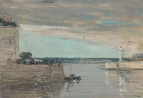 Honfleur Le Port Ca. 1860-65