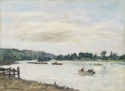 La Senna intorno a Rouen 1895