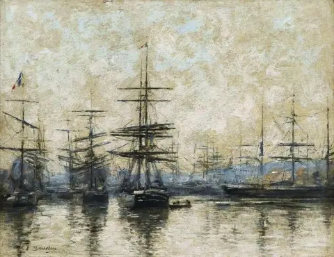 Le Havre. L Avant-port Ca. 1883-87