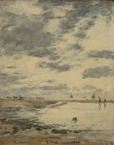Marine Maree Basse 1888