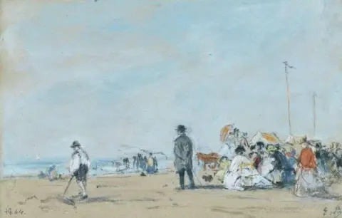 Strandszene 1864