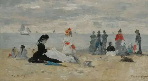 Trouville Die Gouvernante 1870