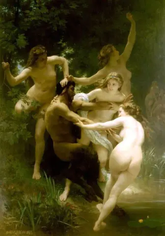 Nymfer och Saytr