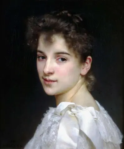 Porträtt av Gabrielle Cot 1890