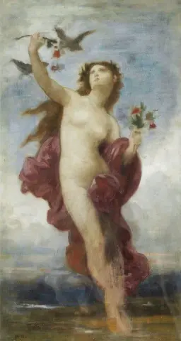 Studie för Le Jour Ca. 1884