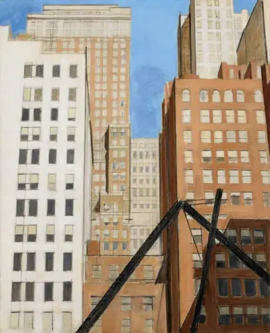 Vista de Nueva York 1928