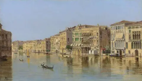 Der Canal Grande Venedig