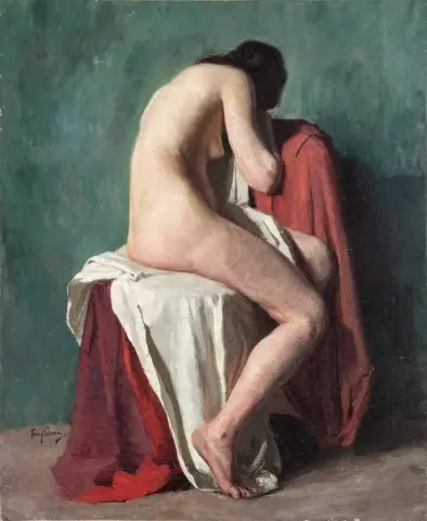 Modello nudo prima del 1887