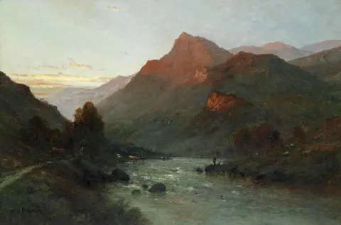 المساء في Trossachs
