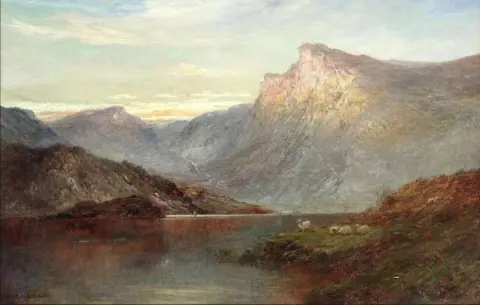 Perto de Inversnaid Loch Lomond