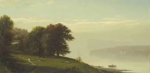 ハドソン川の風景 1865 年頃