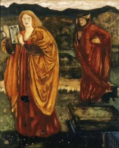 Merlin och Nimue 1861