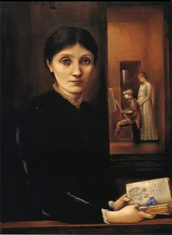 Портрет Джорджины Бёрн-Джонс, около 1883 года.