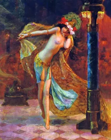 رقصة الحجاب السبعة 1926