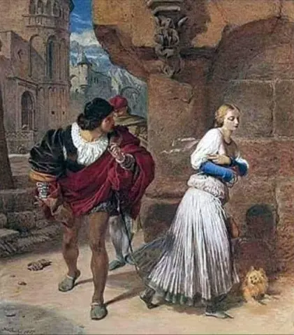 فاوست أول رؤية لمارجريت 1857